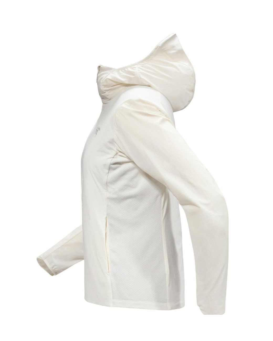 Arc'teryx White Atom Sl Hooded Jacket