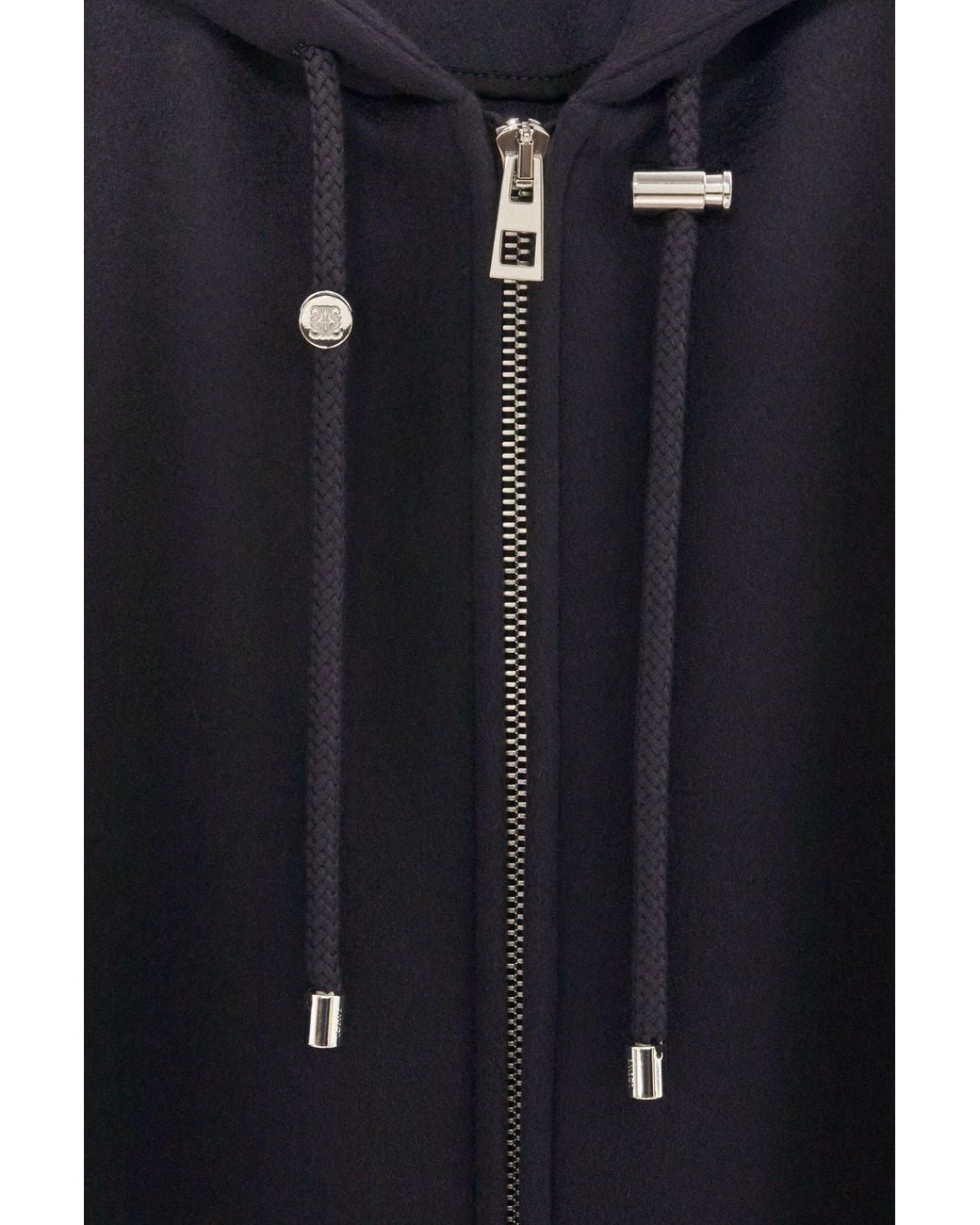 Loewe Blue Hooded Coat for men