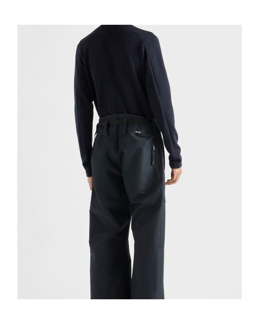 Prada Blue Cashmere Cardigan for men