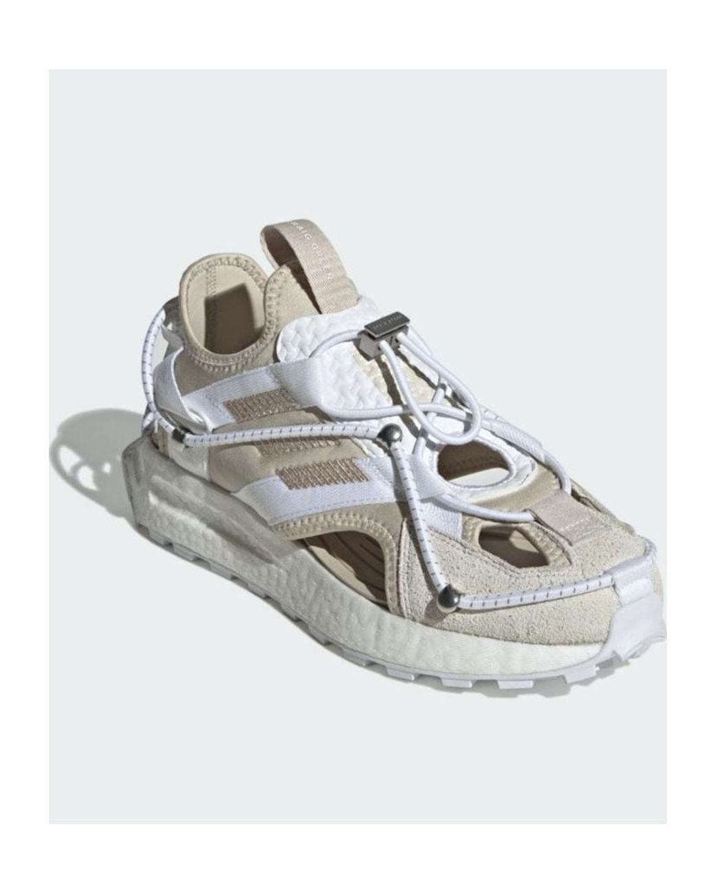 Adidas Originals White X Craige Retropy Sandals for men