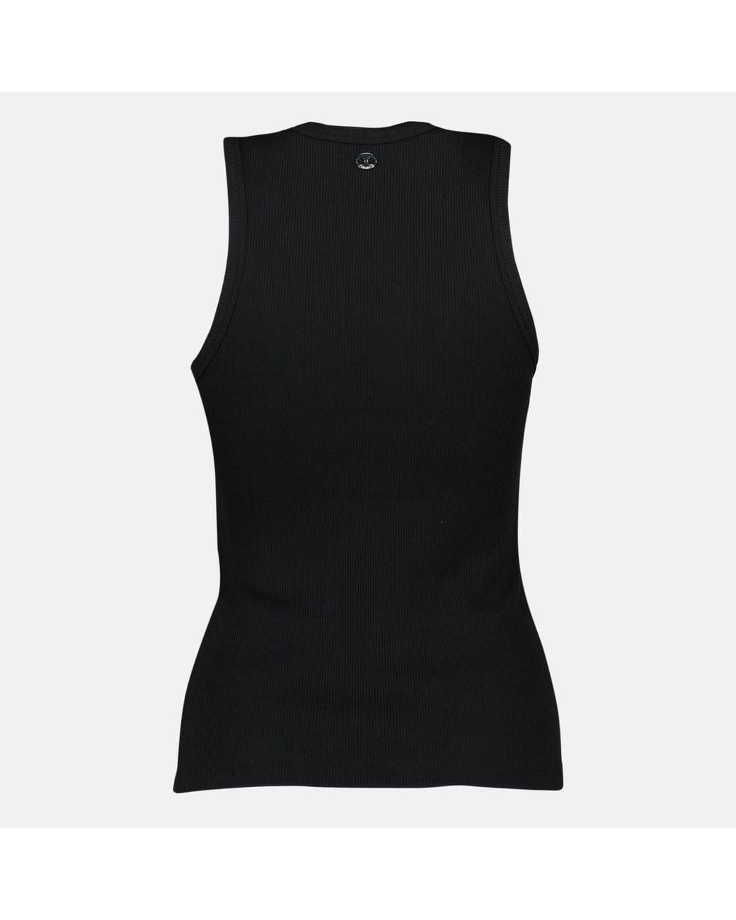 Rabanne Black Rabanne Ring Detail Sleeveless Top