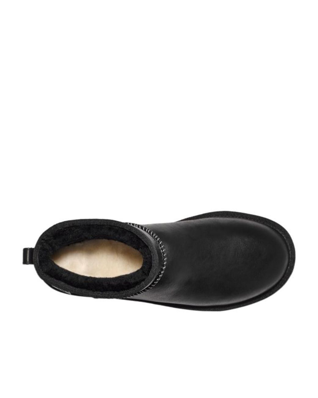 Ugg Black Classic Ultra Mini Lthr Regen Boots for men