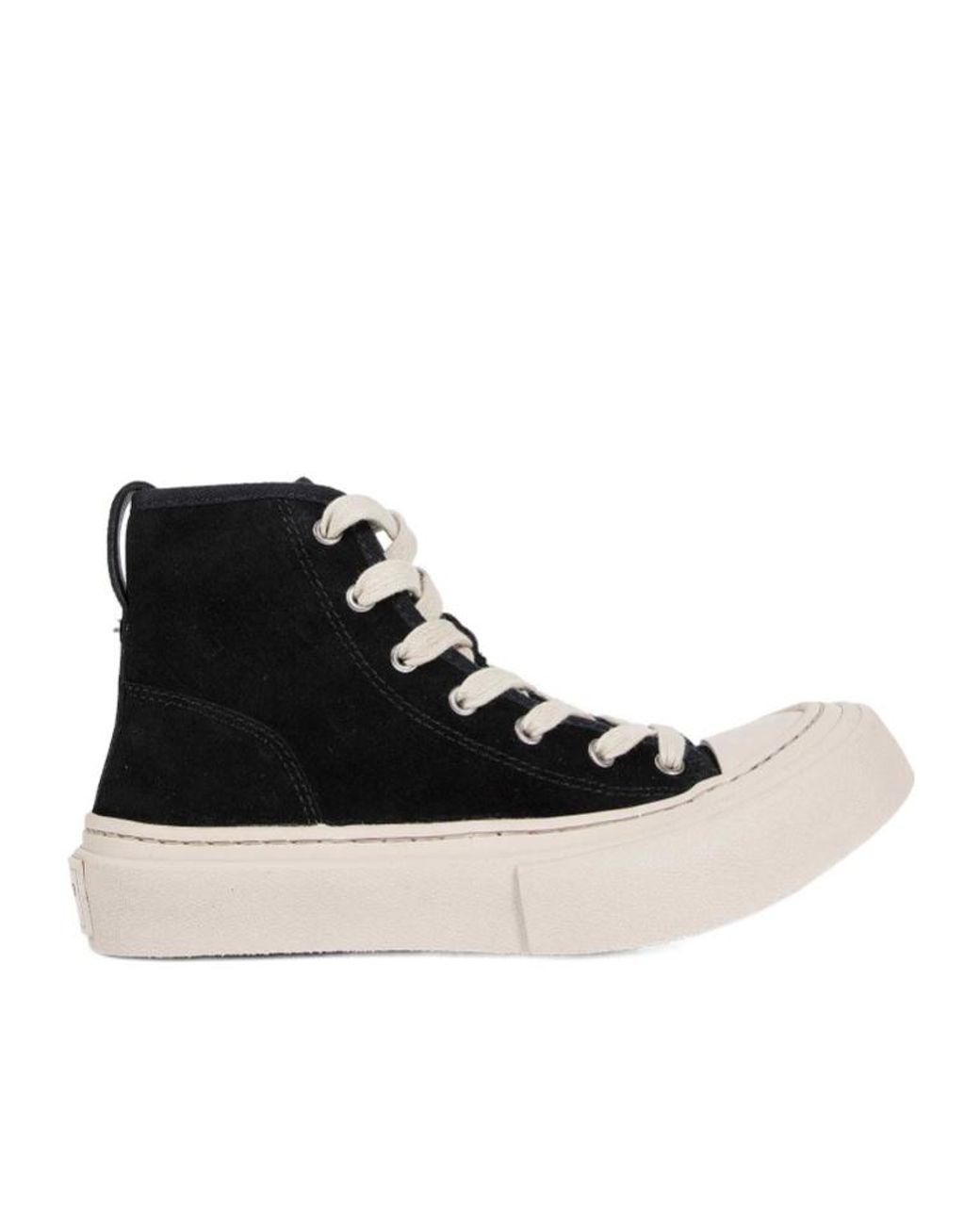 Ann Demeulemeester Black Sarin Vulcanized Mid-Top Sneakers for men