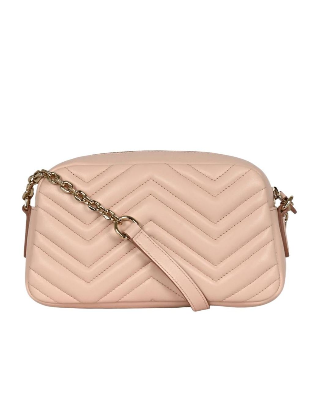 Gucci Pink Gg Marmont Camera Shoulder Bag