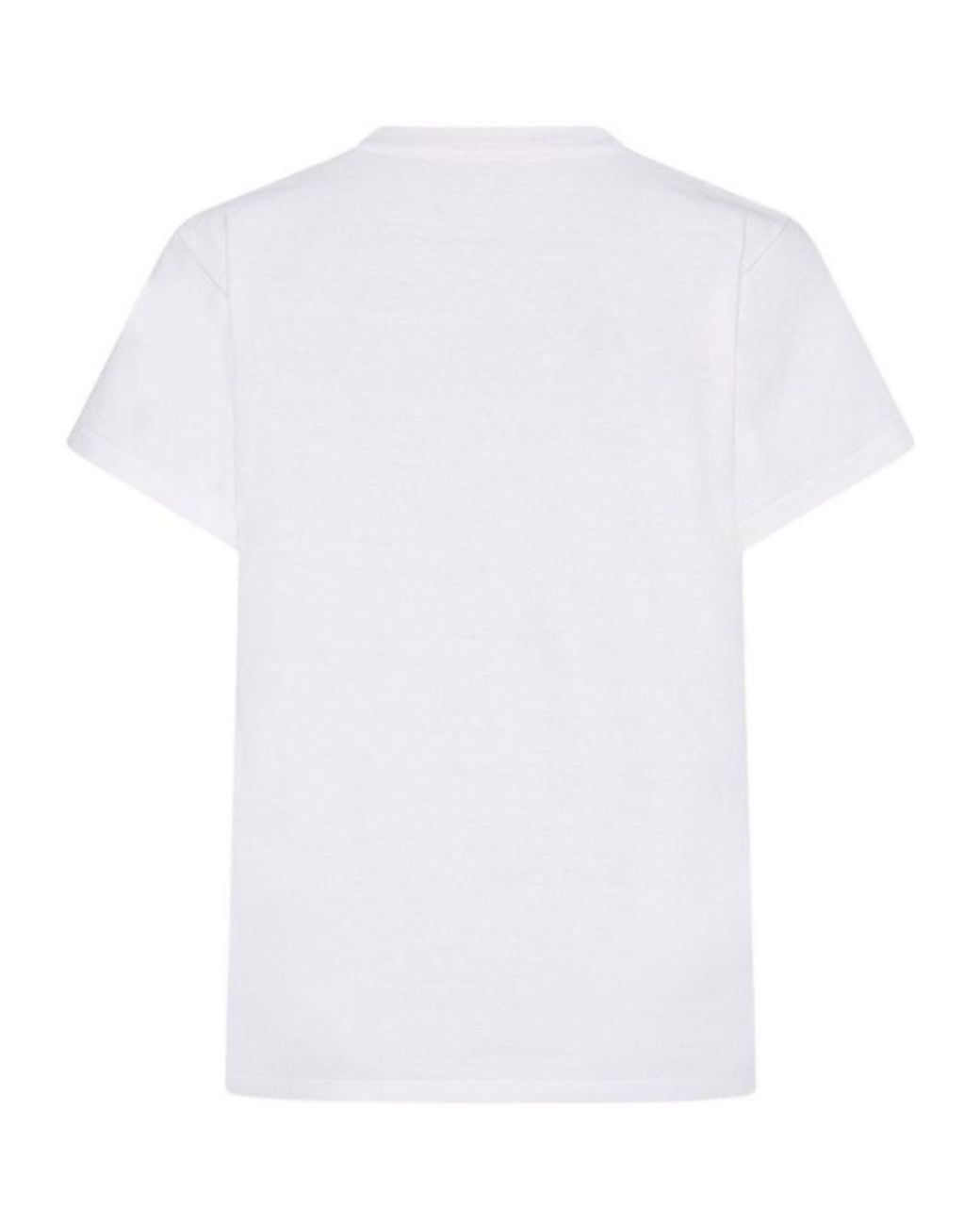 The Row White Duca Crew-Neck Short-Sleeve T-Shirt