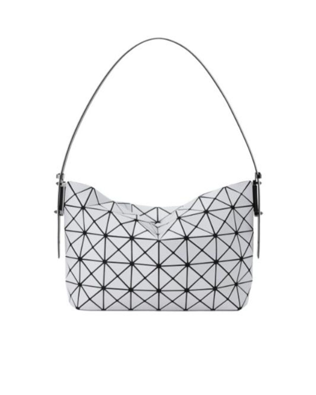 Issey Miyake White Musette Shoulder Bag