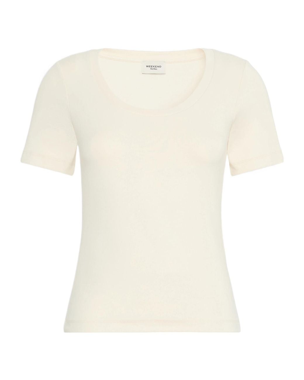 Weekend by Maxmara White Short-Sleeved T-Shirt