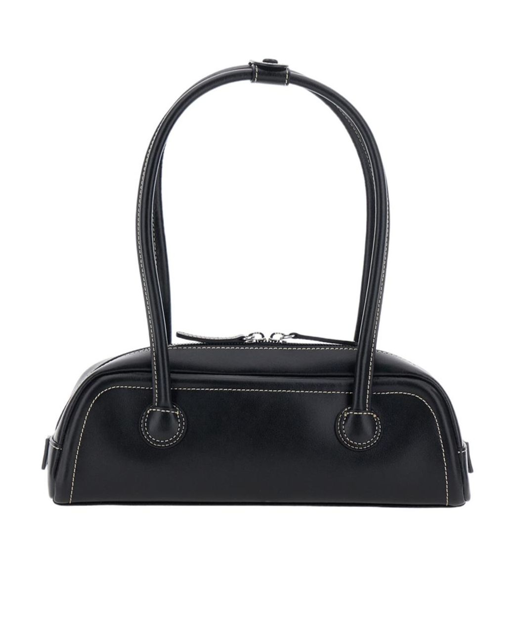 MARGE SHERWOOD Black Soft Boston Mini Shoulder Bag