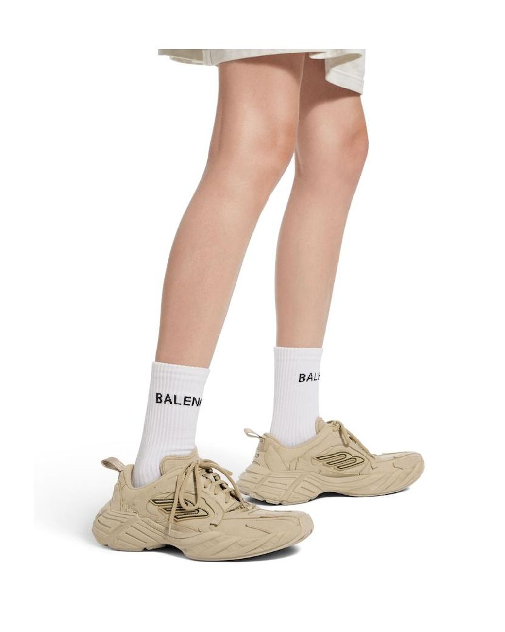 Balenciaga Multicolor Monday Lace-Up Sneakers