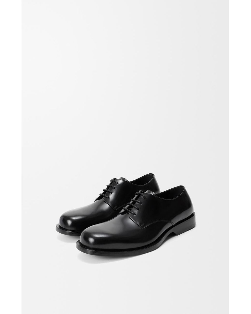 Loewe Black Bobine Lace-Up Derby Shoes for men