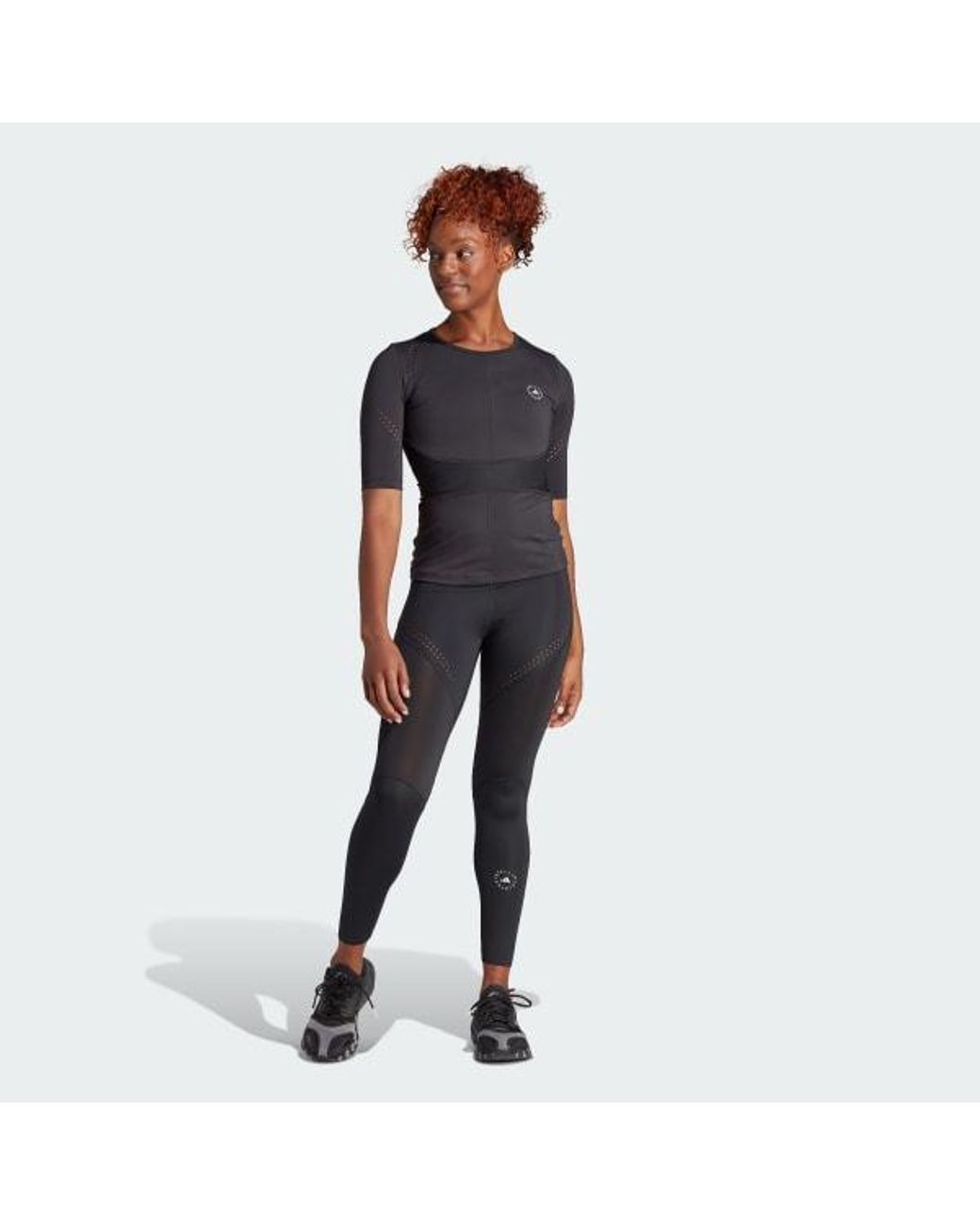 Adidas By Stella McCartney Blue Truepurpose Crewneck Training T-Shirt