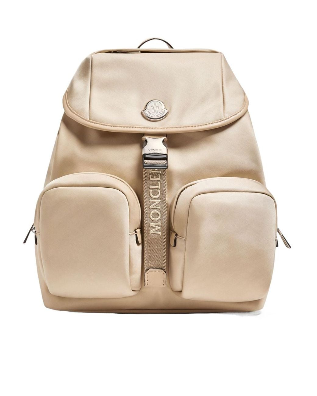 Moncler Natural New Trick Water-Repellent Backpack