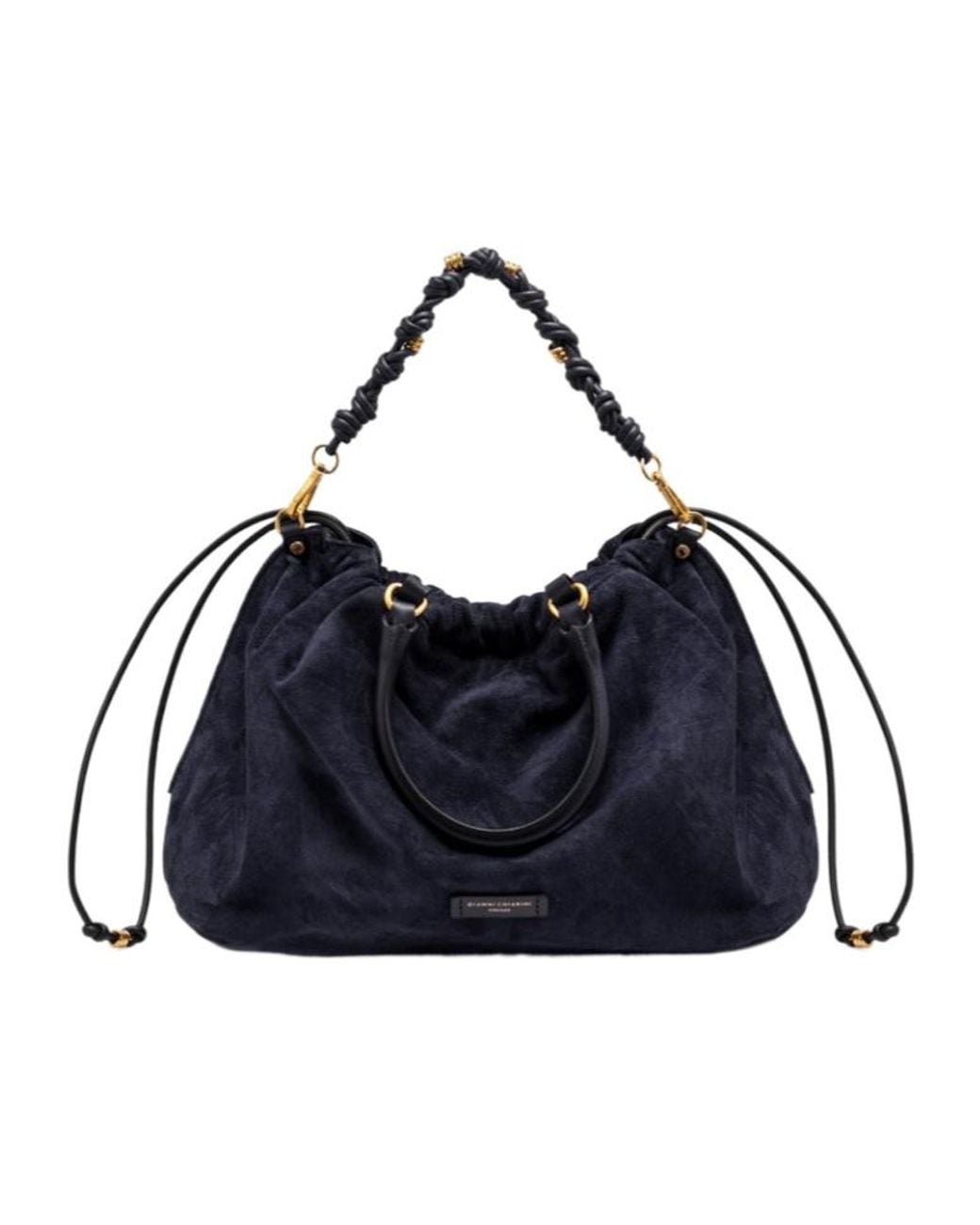 Gianni Chiarini Blue Top-Handle Handbag