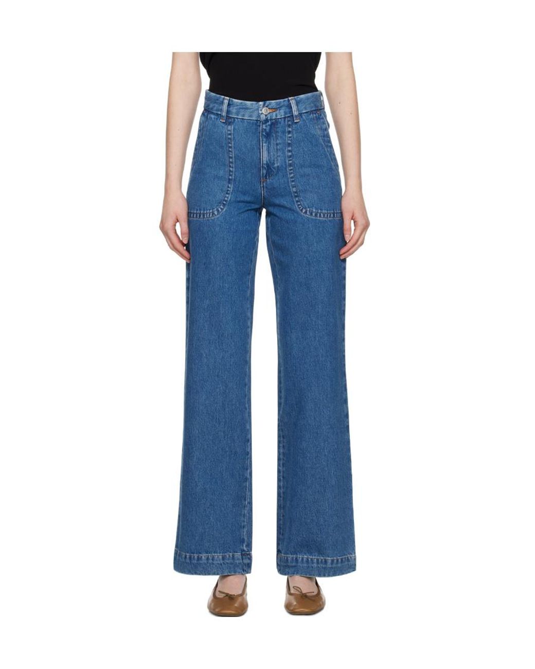 A.P.C. Blue Seaside Denim Jeans