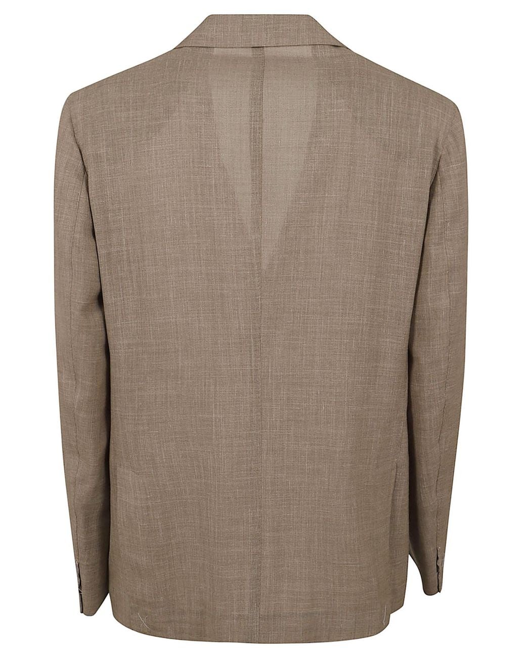Eleventy Gray Single-Breasted Suit Jacket And Trousers Two-Piece Set for men