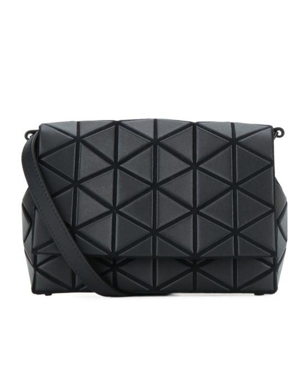Issey Miyake Black Fossette Shoulder Bag