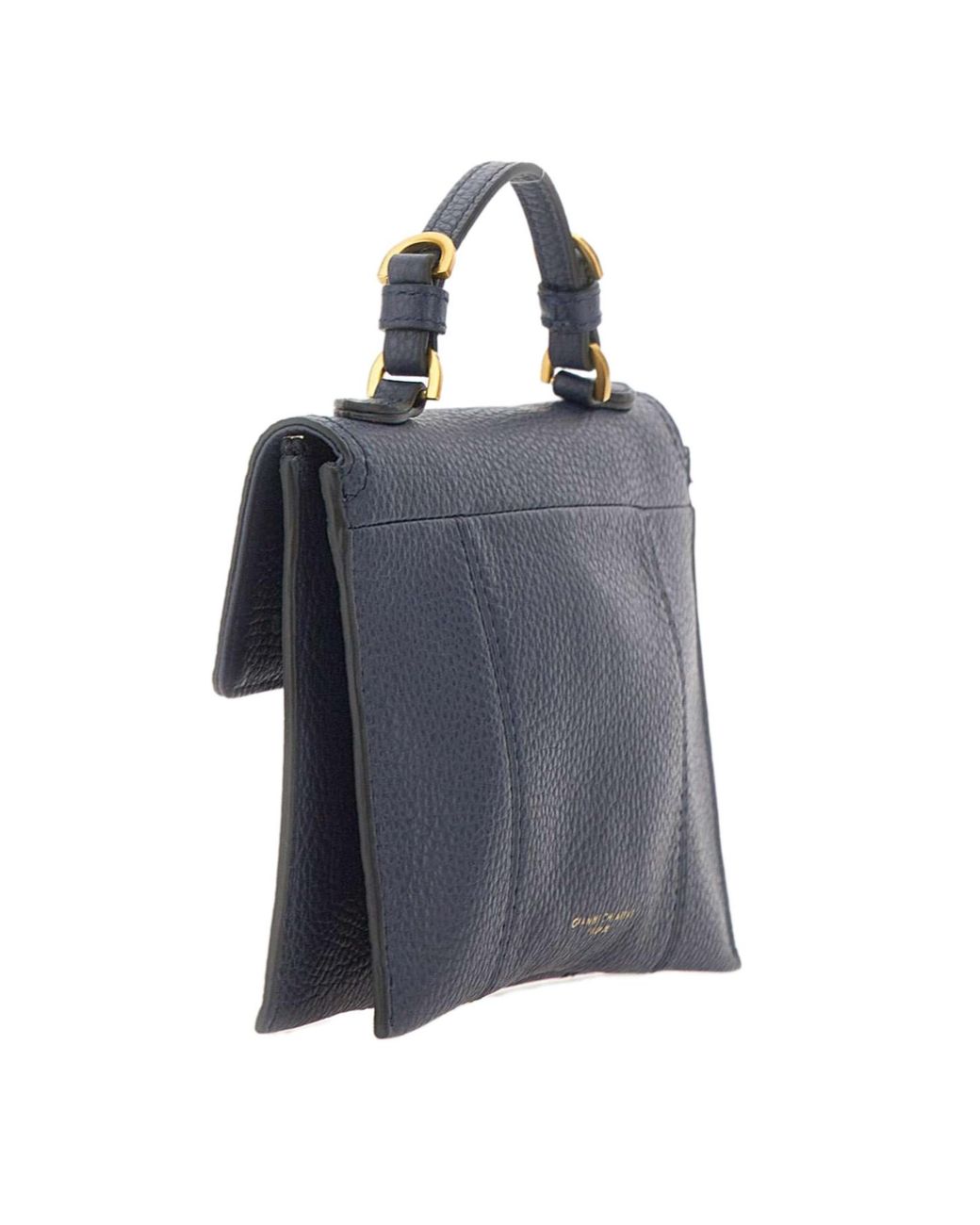 Gianni Chiarini Blue Vicky Top Handle Shoulder Bag