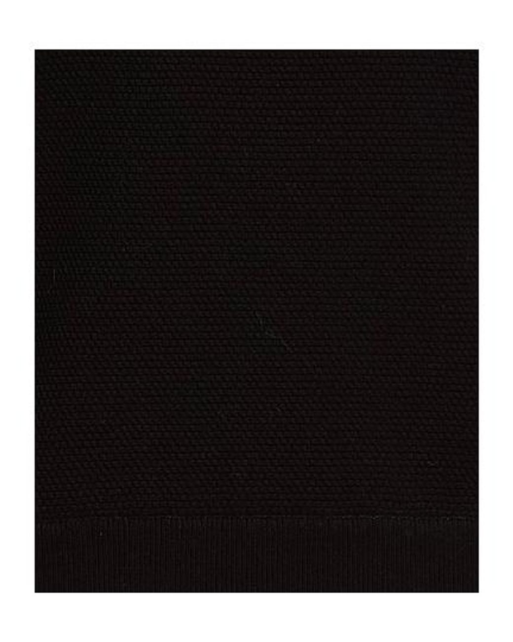 Max Mara Black Solid Color Knit One-Shoulder Top