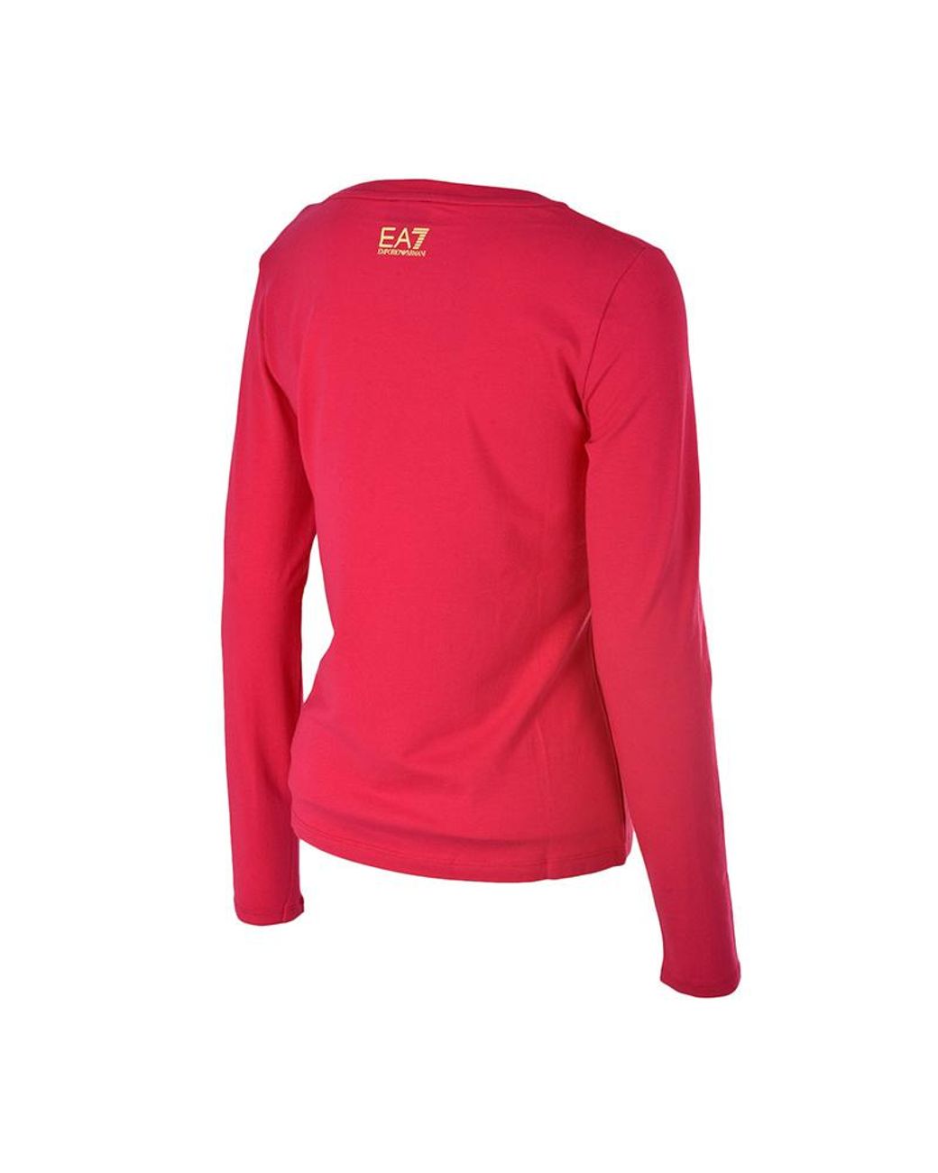 EA7 Pink Classic Logo T-Shirt