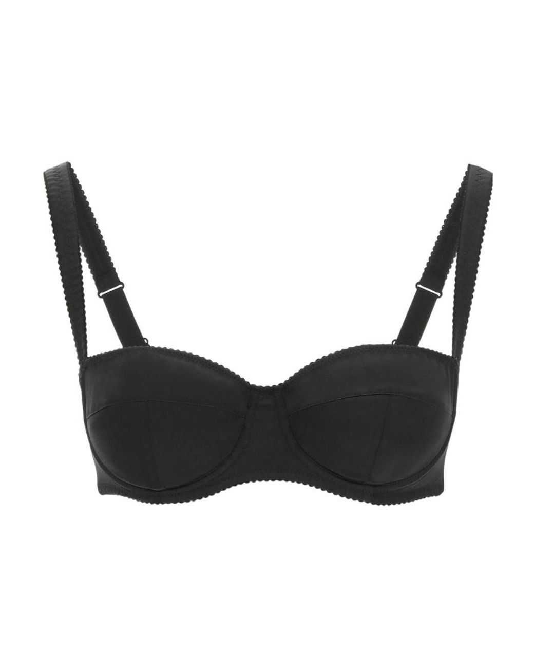 Dolce & Gabbana Black Balconette Bra