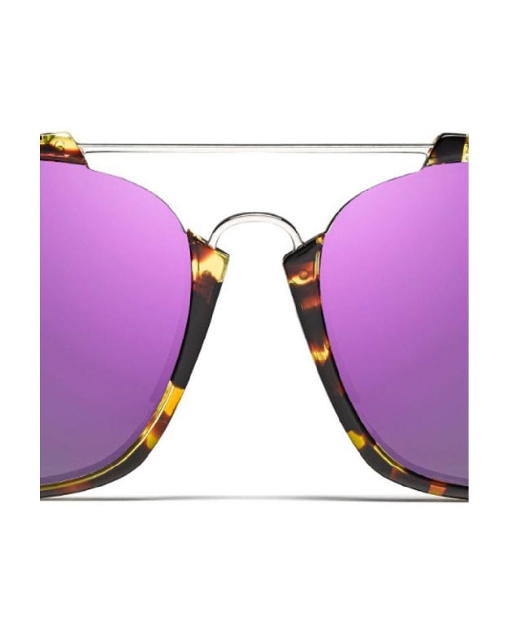 Dior Purple Logo Sunglasses