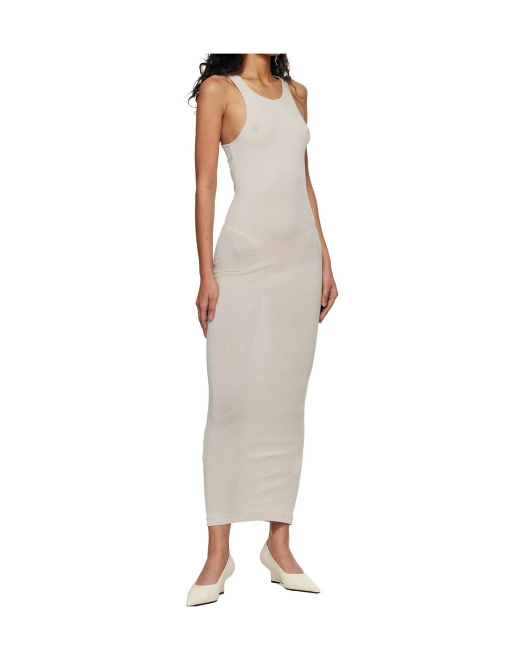 Entire studios White Sleeveless Dress