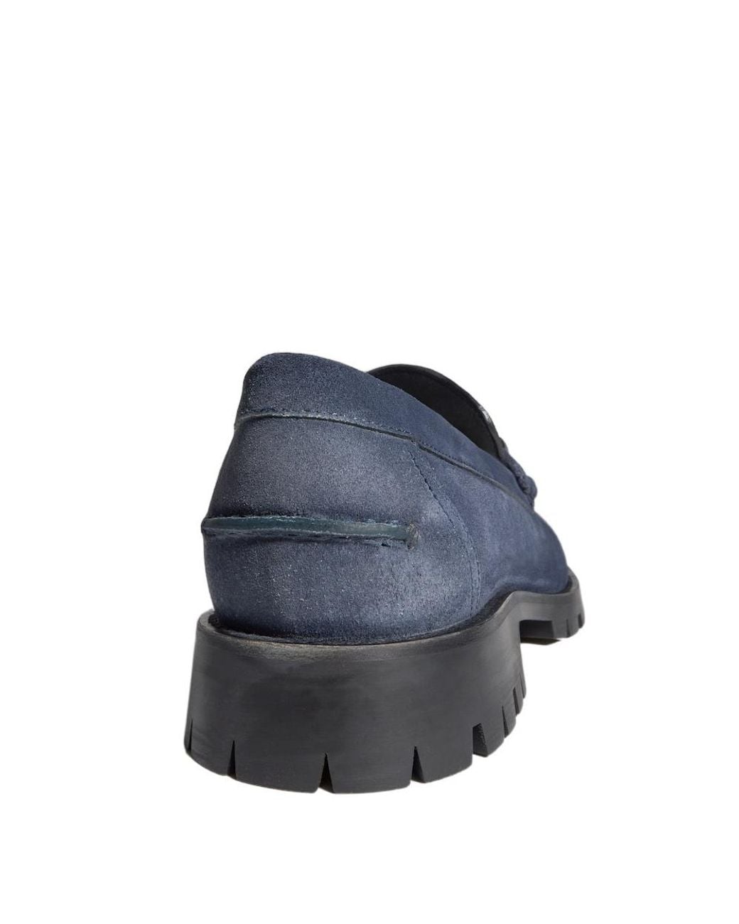 Gucci Blue Loafer With Horsebit And Lug Sole for men