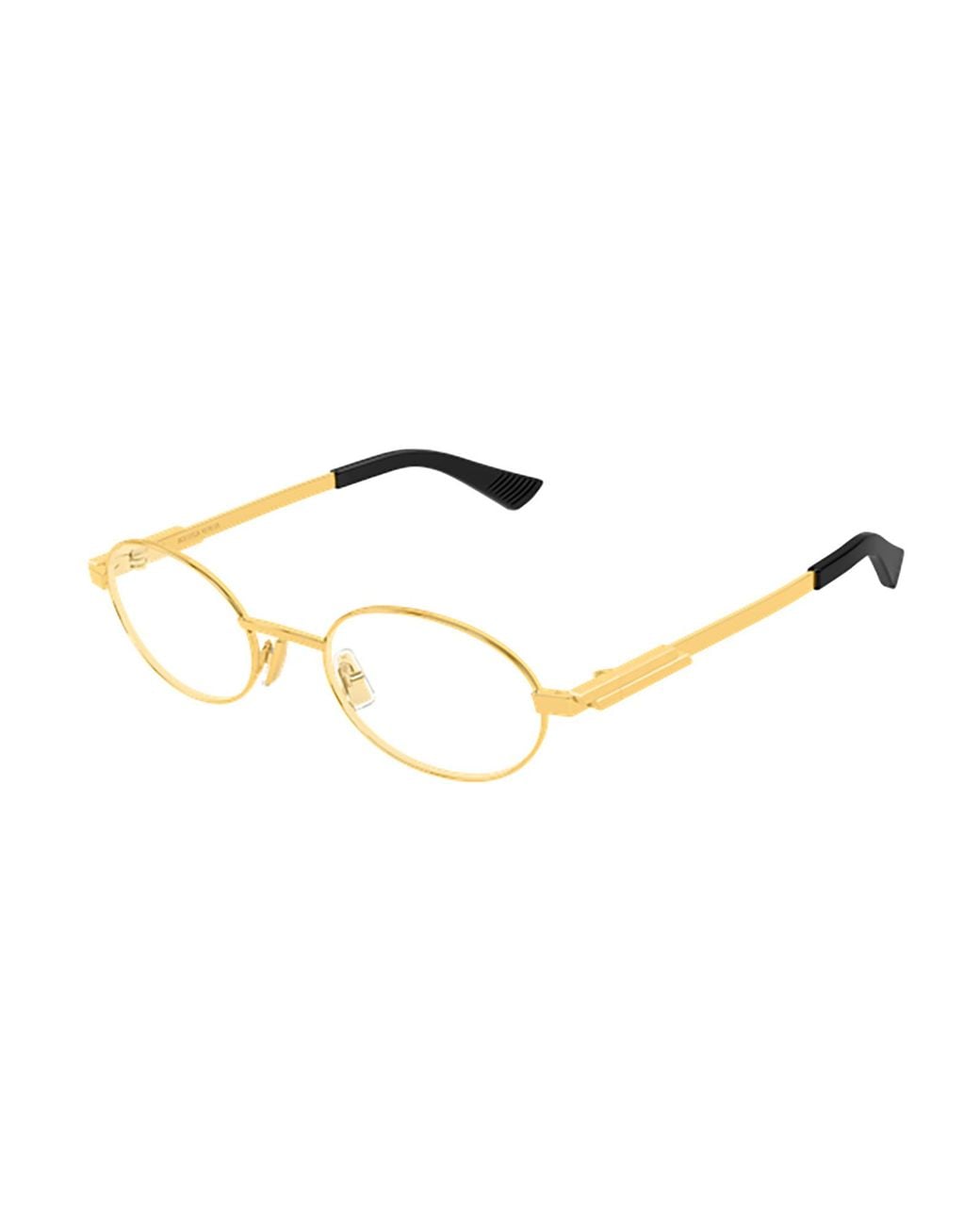 Bottega Veneta Multicolor Eyewear Oval Frame Glasses for men