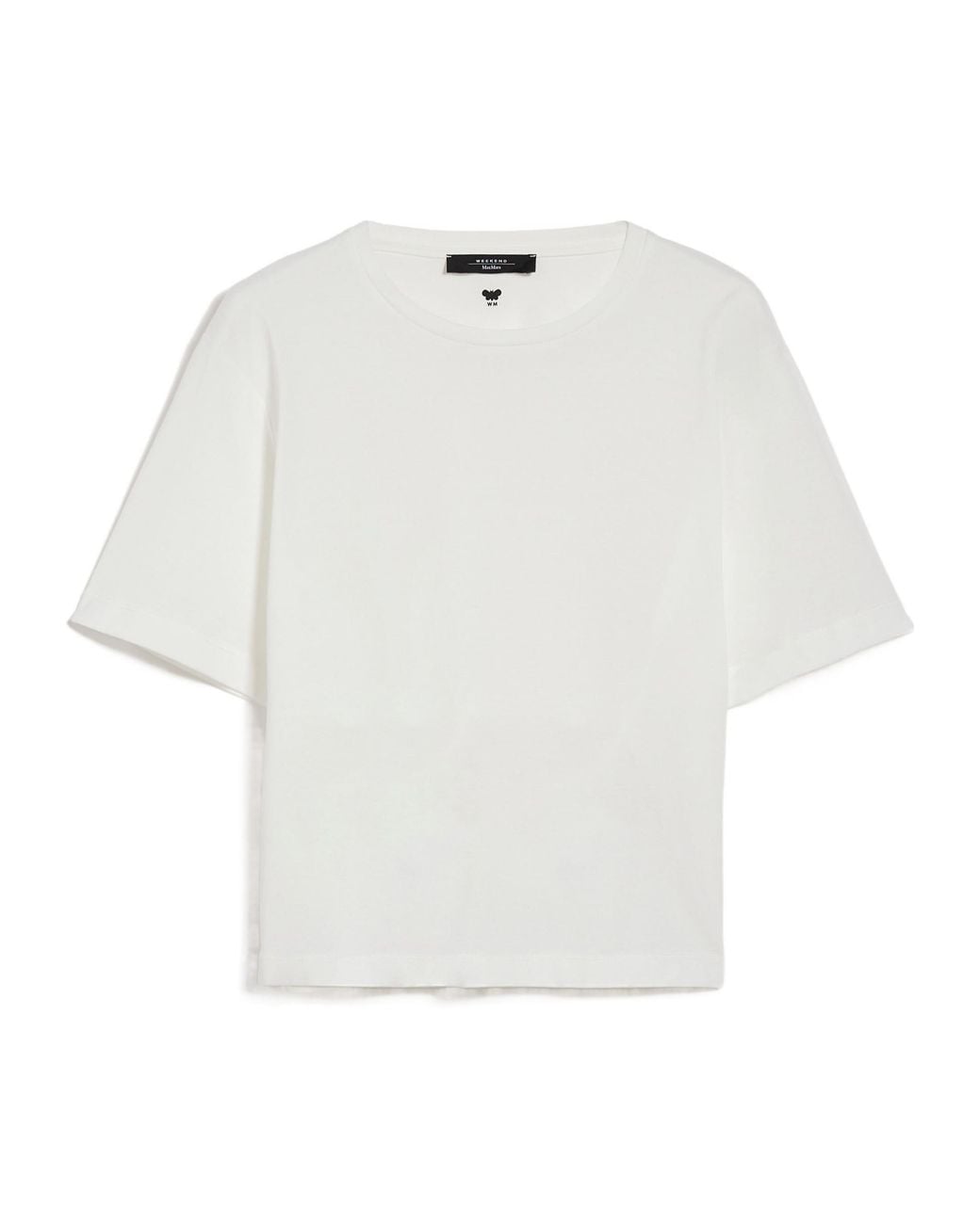 Weekend by Maxmara White Tied Crewneck T-Shirt