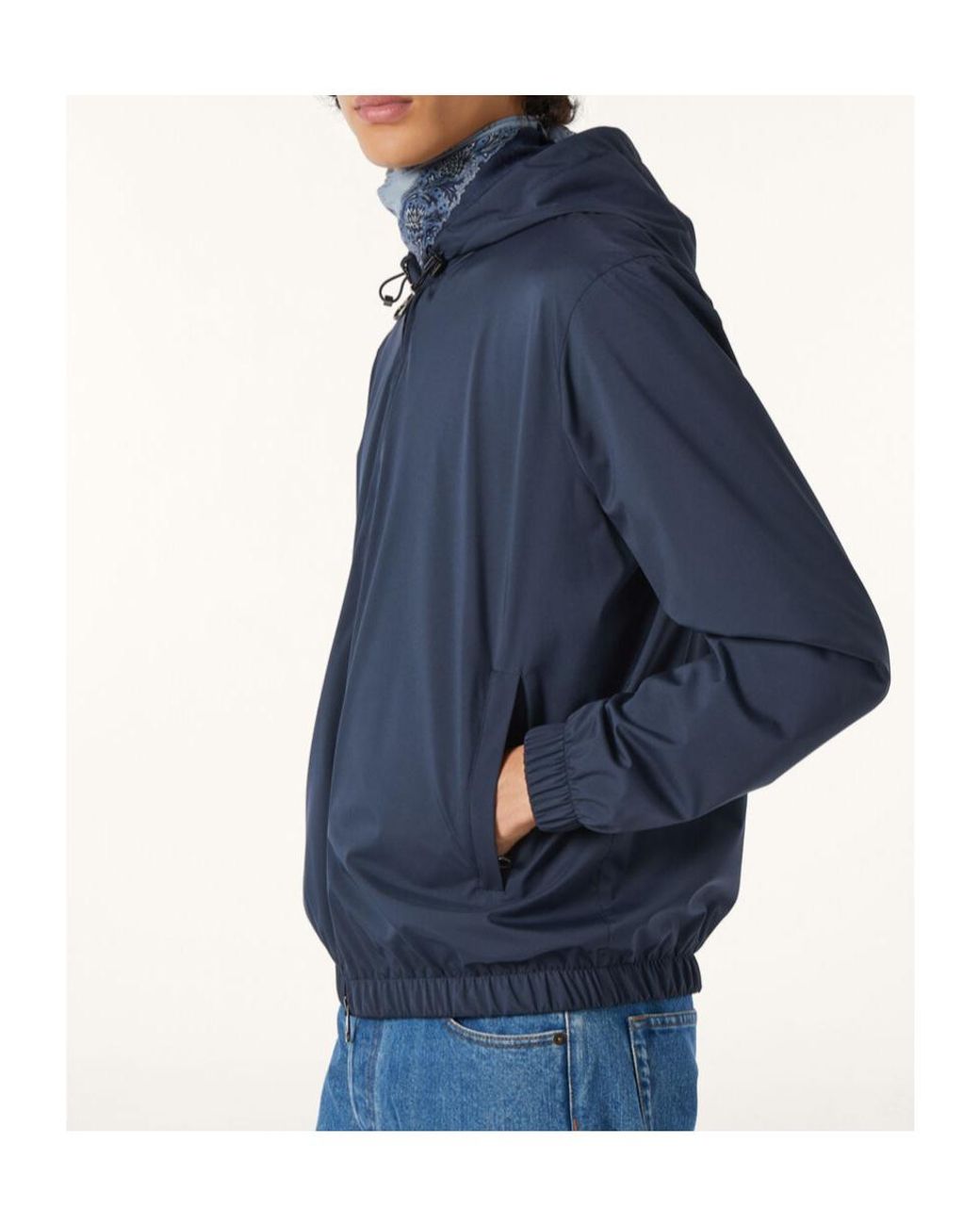 Loro Piana Blue Reversible Jacket for men