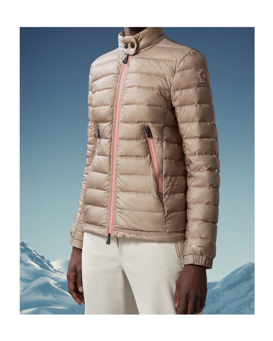 Moncler Brown Walibi Short Down Jacket