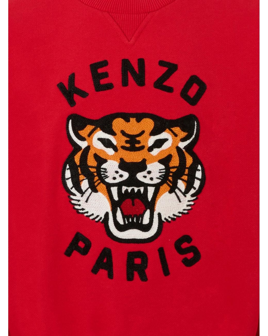 KENZO Tiger-Embroidered Sweatshirt