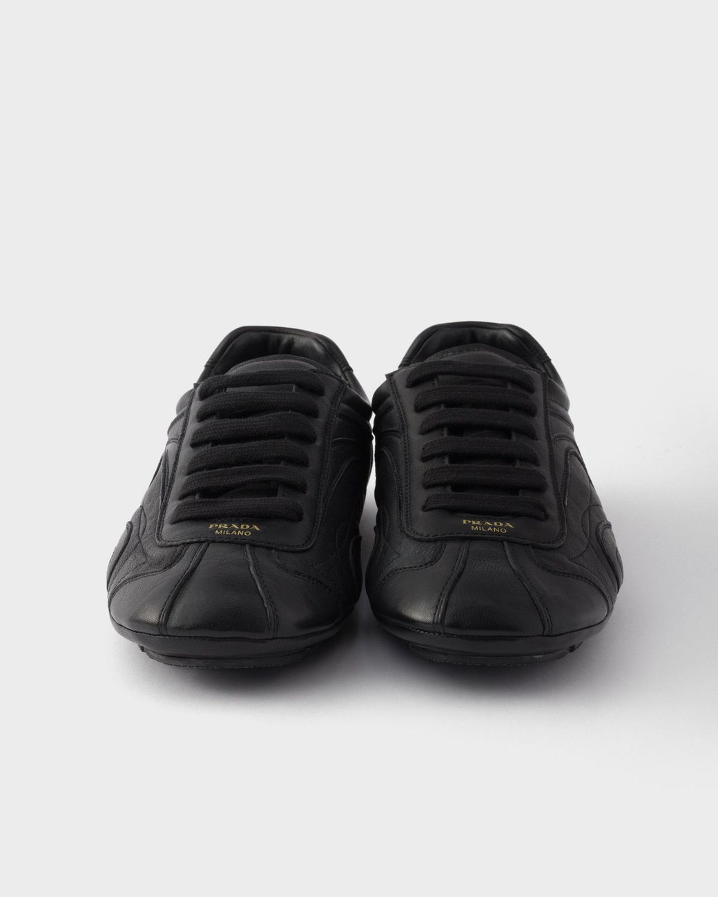 Prada Black Montecarlo Re-Edition 2005 Nappa Leather Sneakers