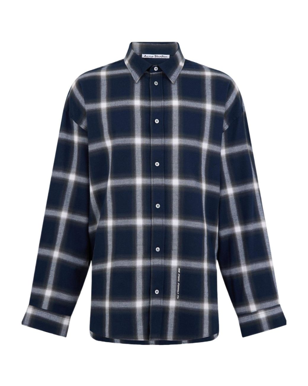 Acne Blue Fashion Casual Shirt Jacket for men