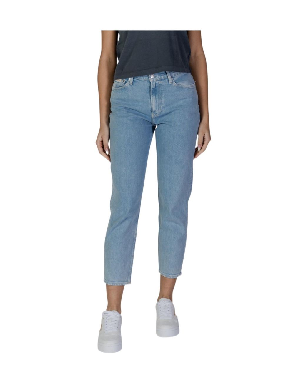 Calvin Klein Blue Belt Loops Jeans