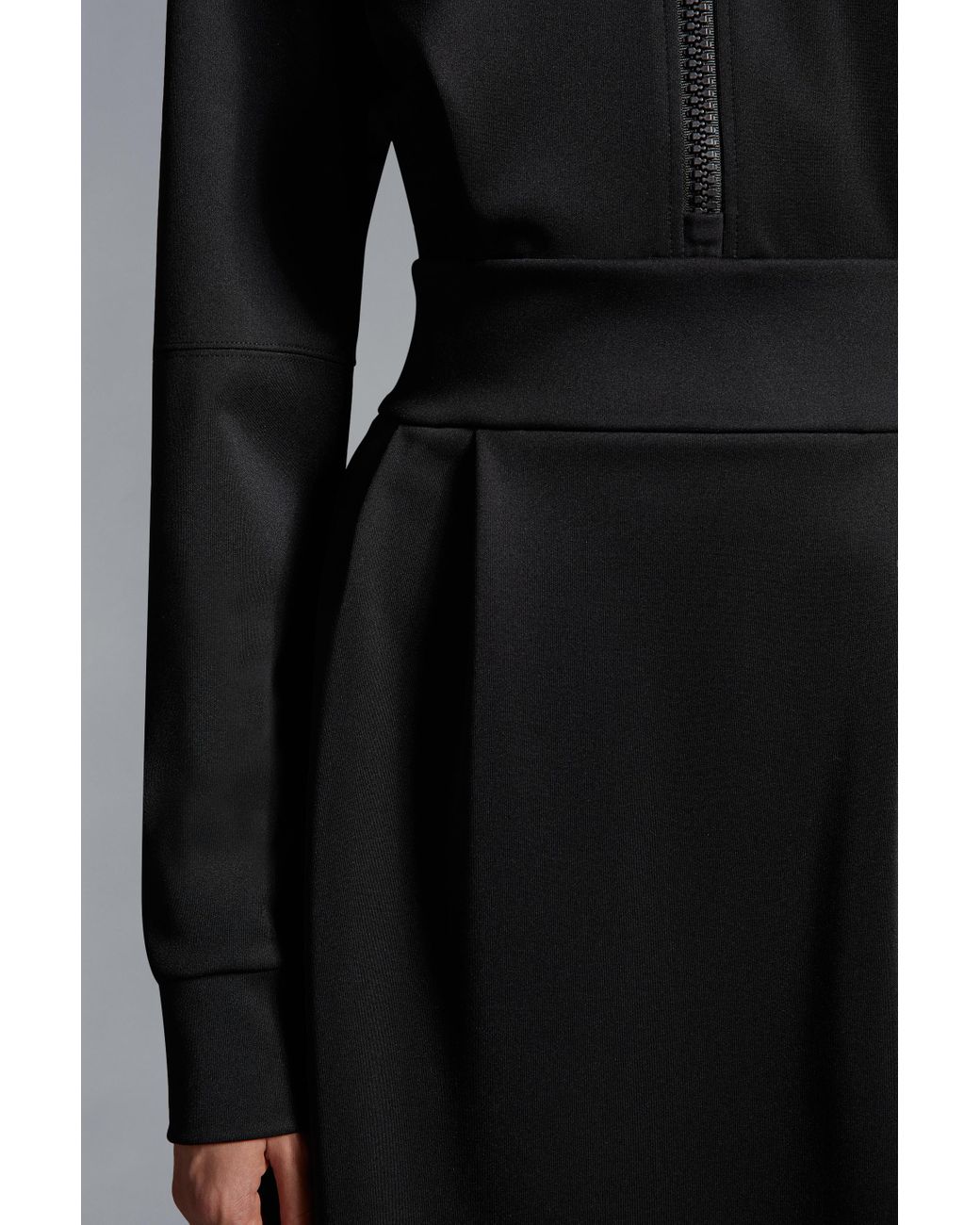 Moncler Black Triacetate Dress