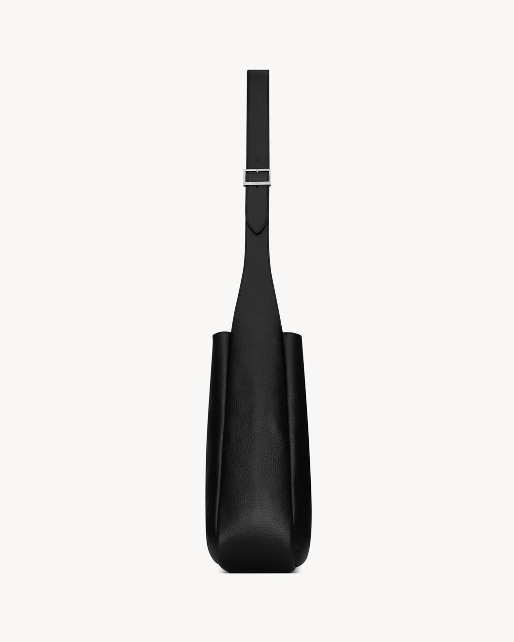 Saint Laurent Black Le 5 À 7 Maxi Hobo Bag