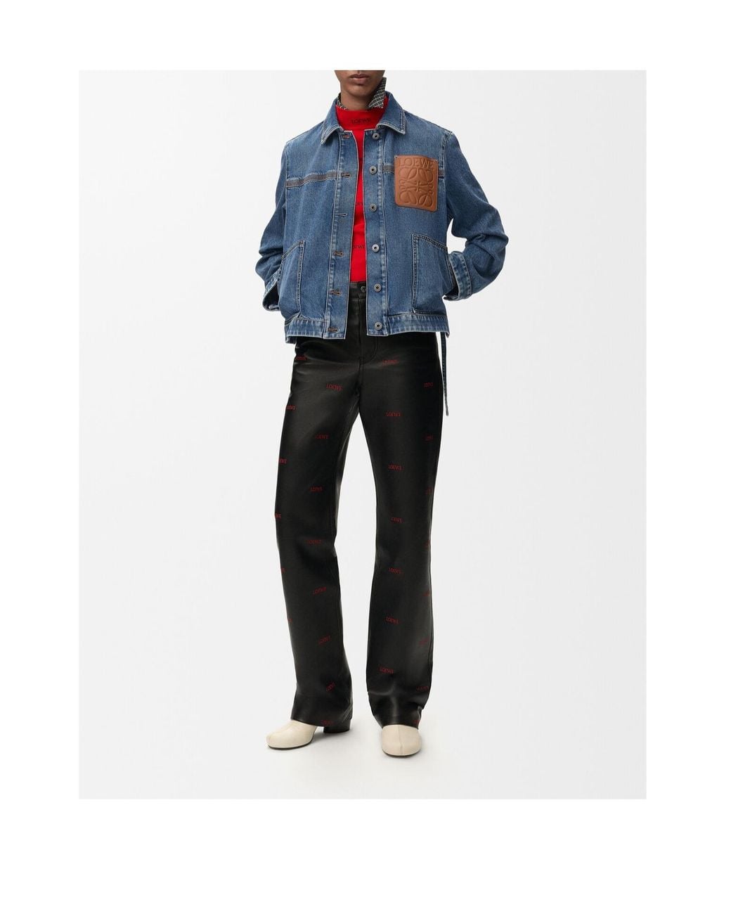 Loewe Blue Workwear Jacket