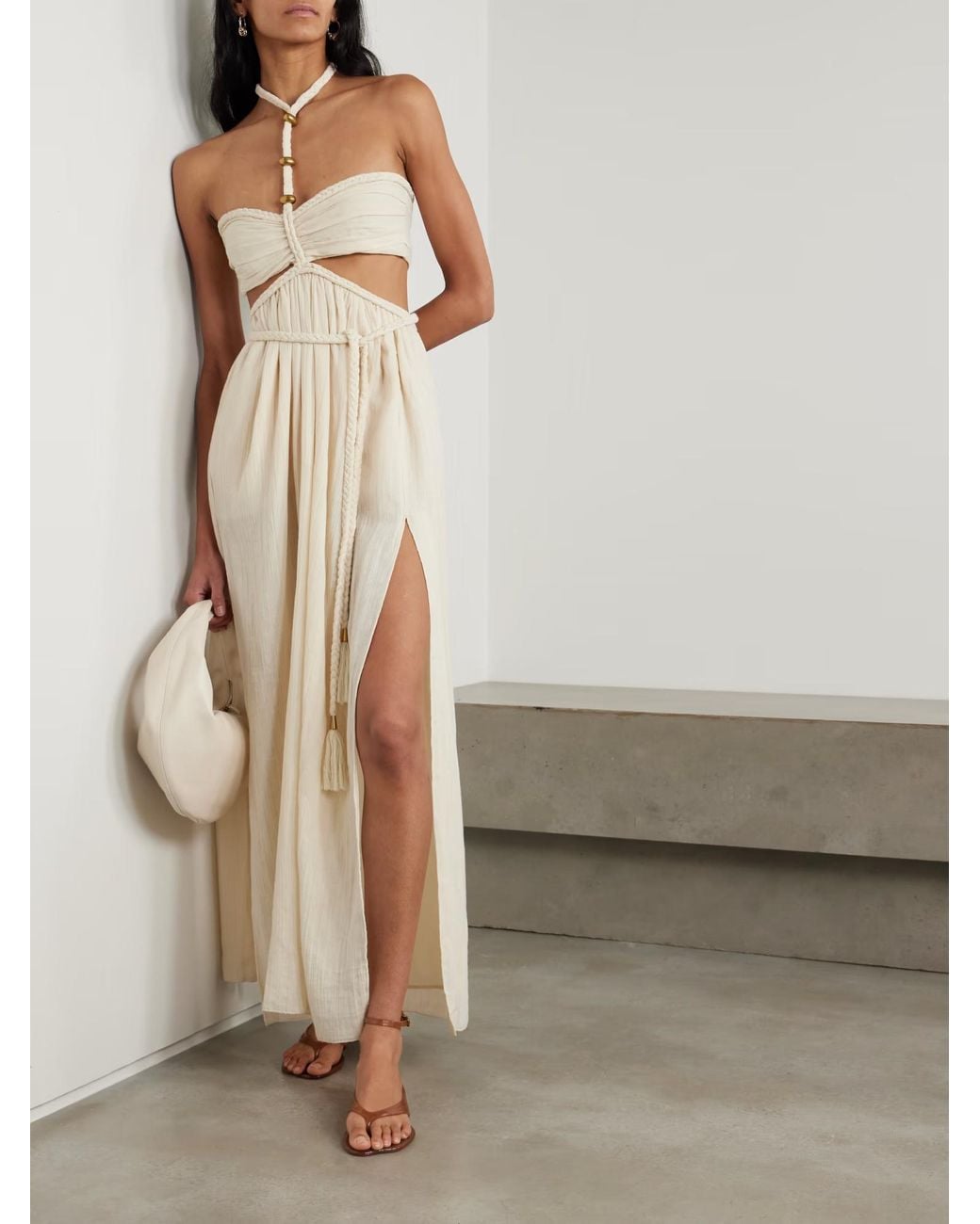 Isabel Marant White Justine Dress