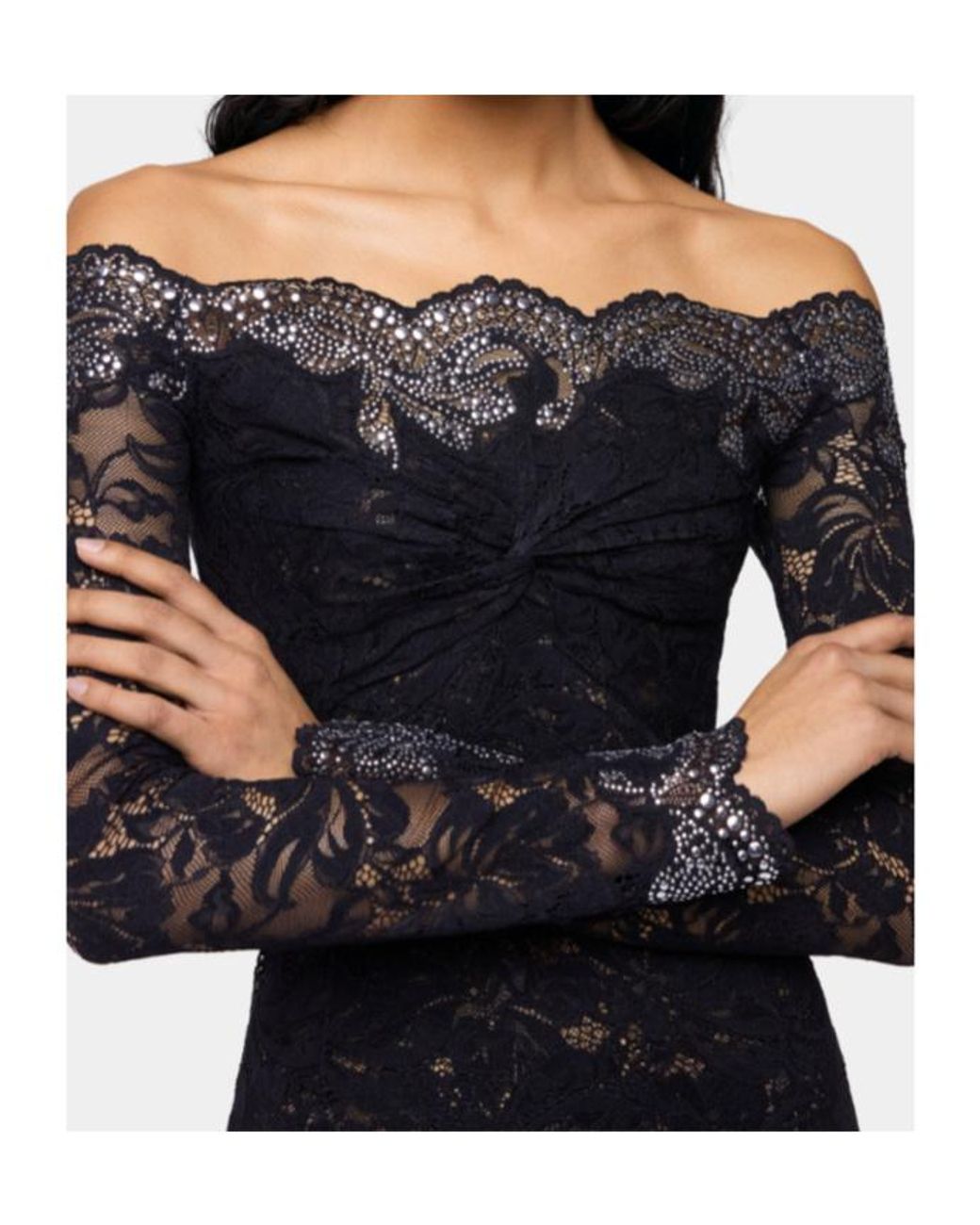 Rabanne Black Rabanne Laced Long Dress