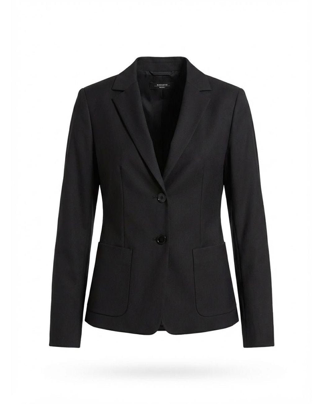 Weekend by Maxmara Black Long-Sleeved Suit Coat