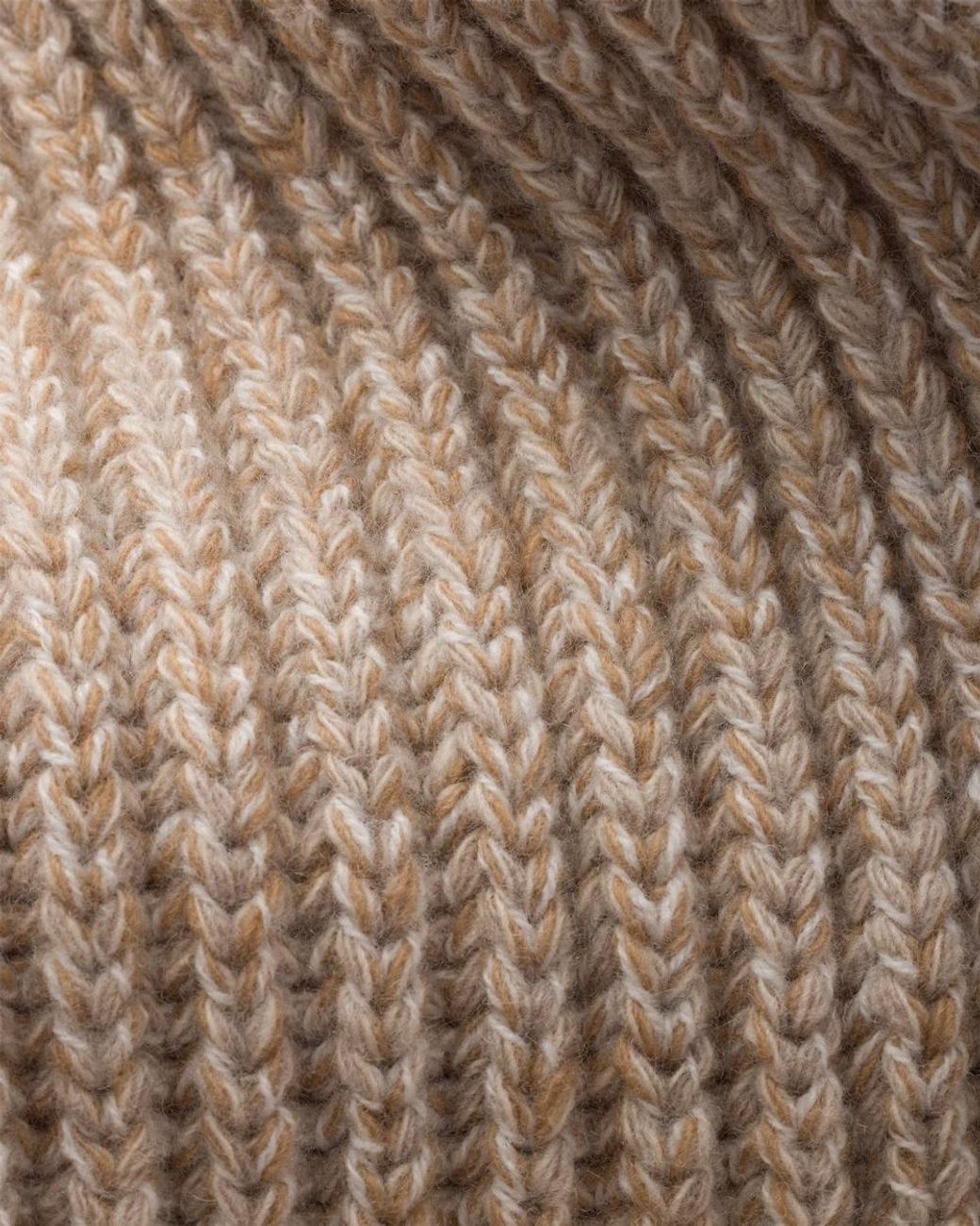 Prada Natural Wool And Mouliné Cashmere Scarf