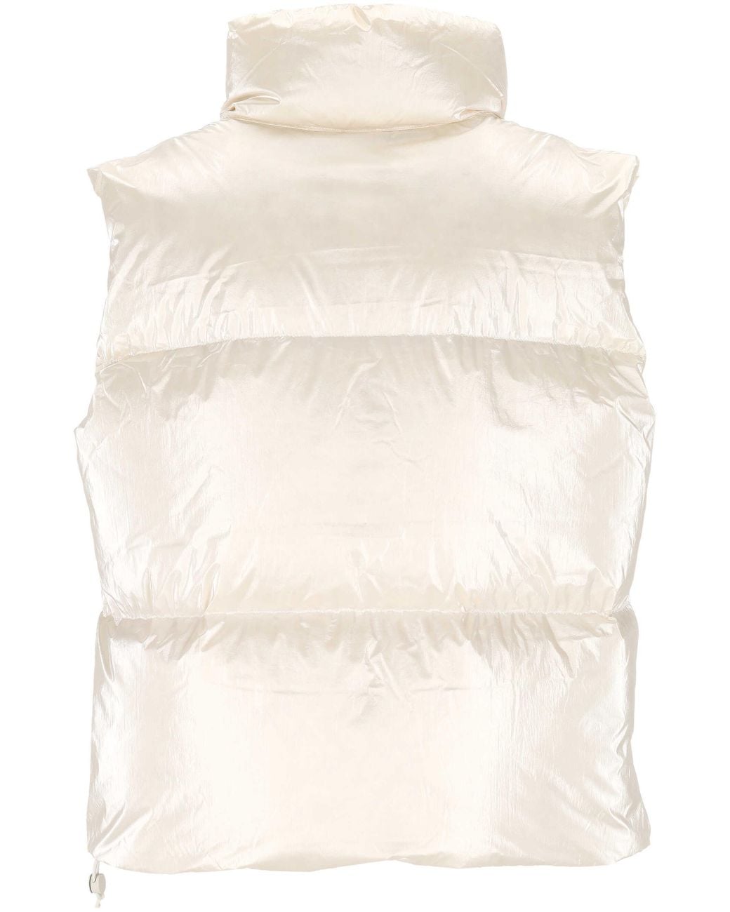 K-Way Natural Thille Thermo Pearly Zip-Up Puffed Gilet