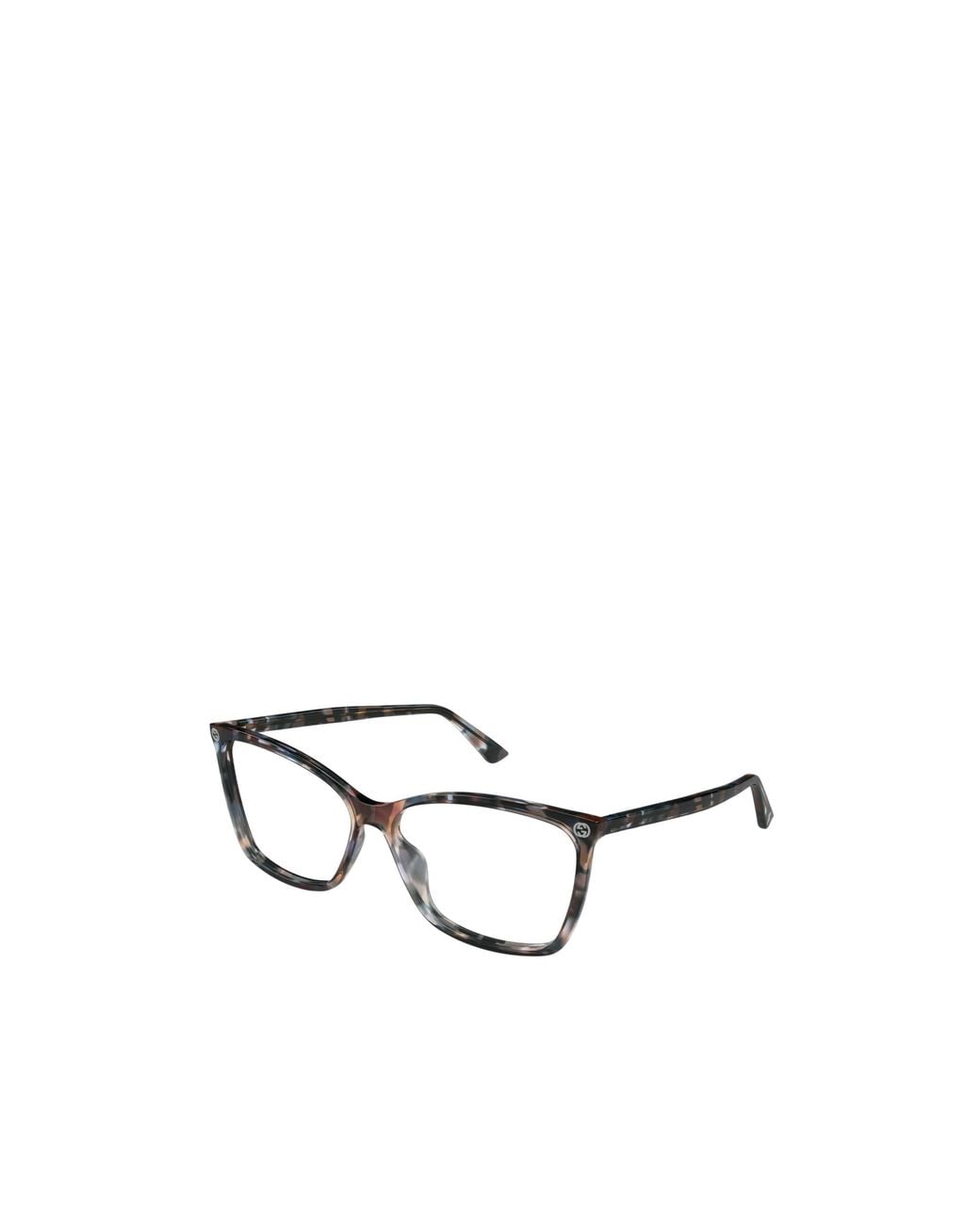 Gucci White Eyewear Cat-Eye Frame Glasses