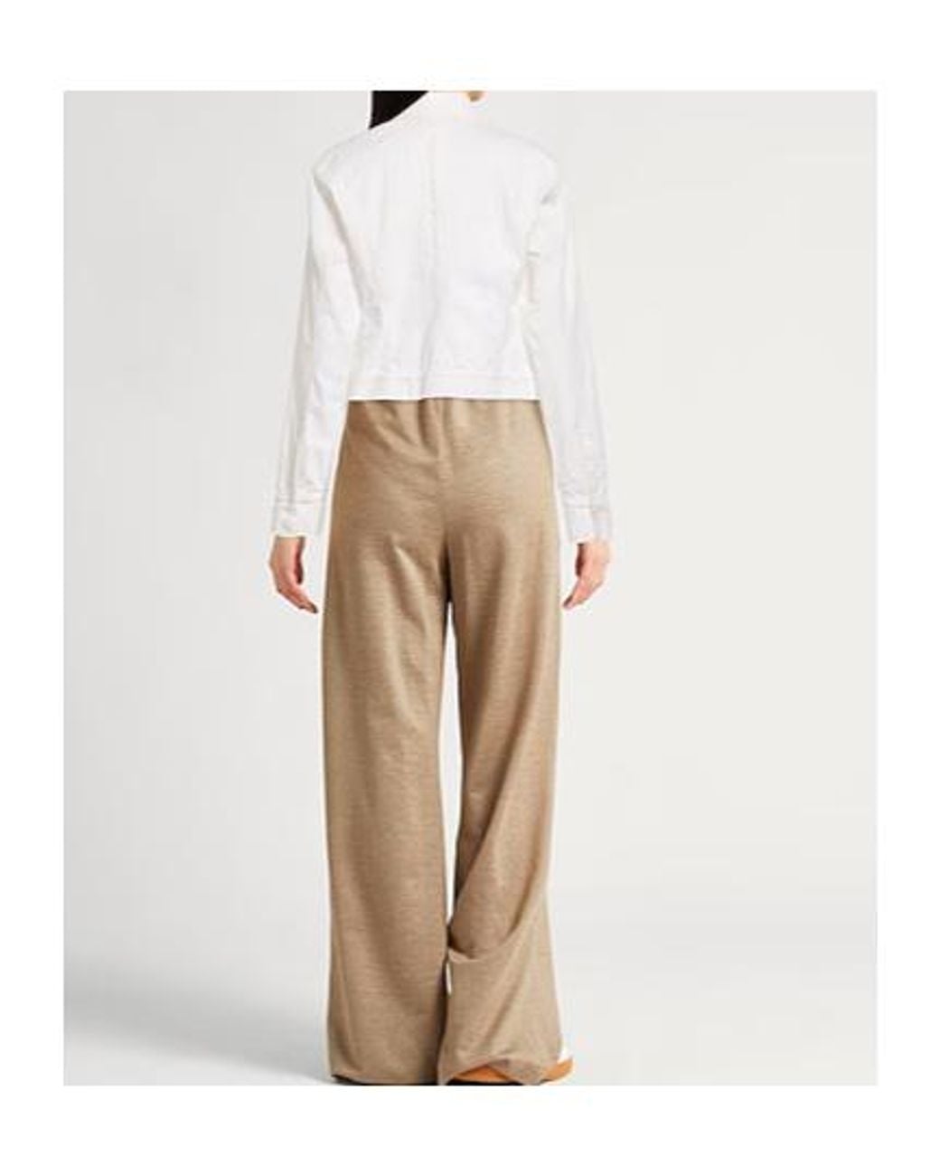 Sportmax White Collared Casual Jacket