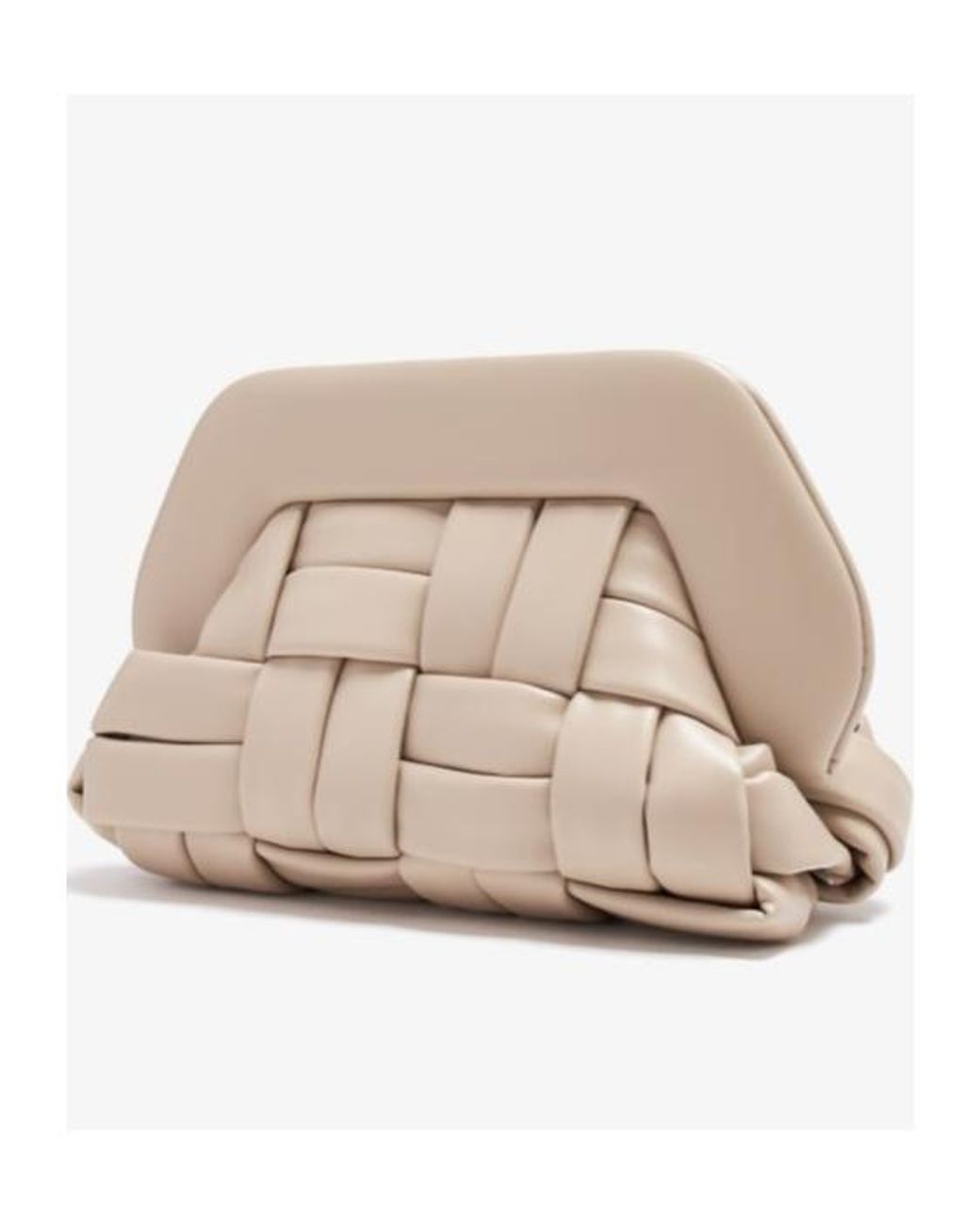 THEMOIRÈ Natural Tia Clutch Bag