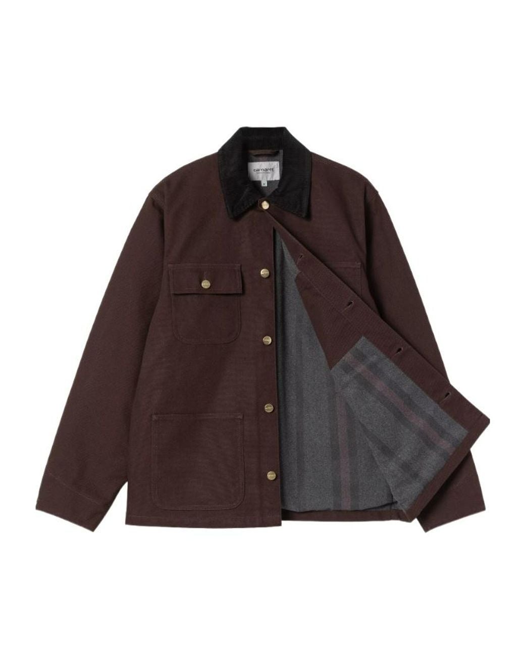 Carhartt Brown Michigan Coat for men
