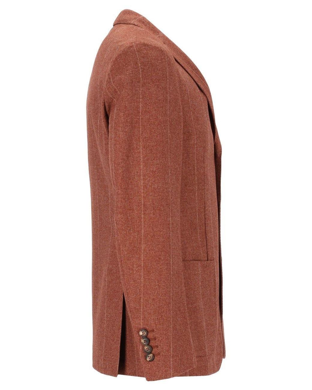 Eleventy Brown Single-Breasted Jacket for men