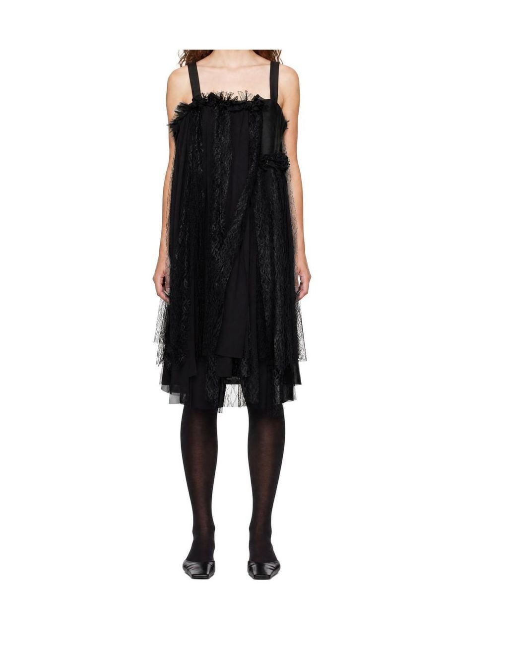 Comme des Garçons Black Sleeveless Dress