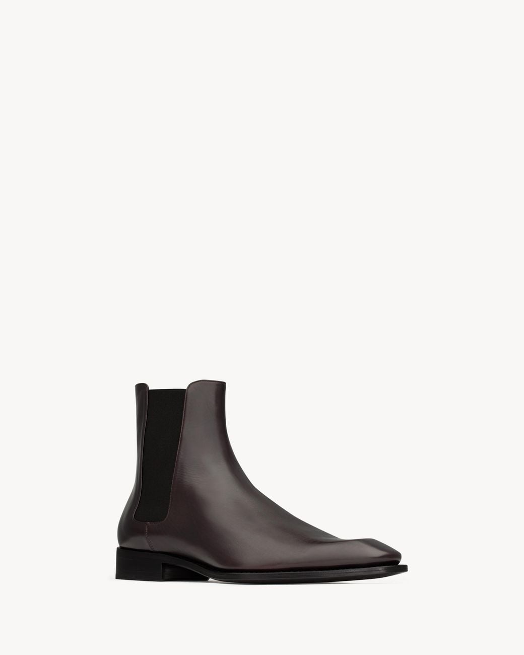 Saint Laurent Brown Aurelien Chelsea Boots for men
